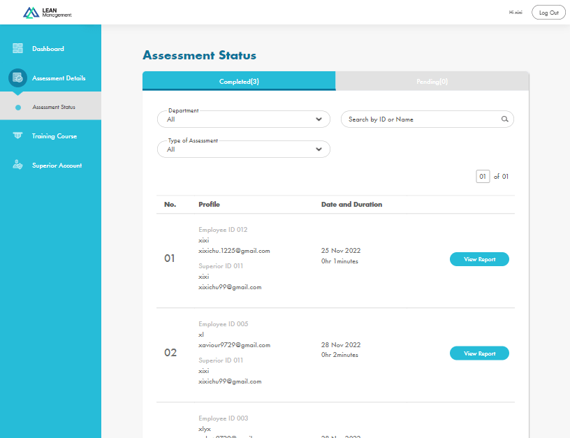 Lean Assessment - Lean Management